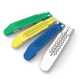 SRG-45D Картридж ендоскопічного лінійного зшиваючо-ріжучий апарату 2-го покоління, довжина лінії сшивання 45 мм, золотий